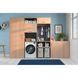 Indesit Пральна машина фронтальна, 6кг, 1200, A+++, 44.6см, дисплей, пара, інвертор, люк чорний, білий (386642) IM602BMYTIMEUA