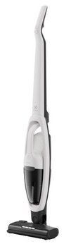 Electrolux Пилосос безпровідний, конт пил -0.3л, автон. робота до 45хв, вага-2.8кг, НЕРА, 2в1, турбо-щітка, BRC, 2 насадки, білий (364653) ES52CB18SH фото