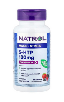 5-HTP Fast Dissolve 100мг Natrol (30 таблеток)