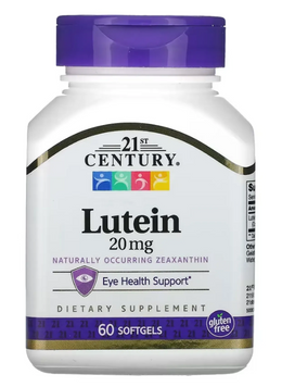 Lutein 20 mg - 60 softgels
