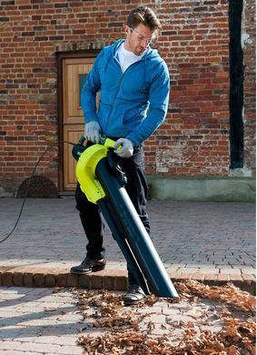 Ryobi Повітродув-пилосос RBV3000CESV з подрібнювачем, 3кВт, 16 куб.м/хв, 375 км/год (355058) 5133002190 фото