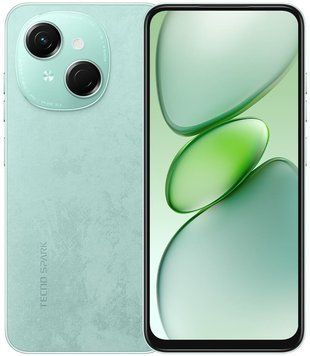 TECNO Смартфон Spark Go 1 (KL4) 6.67" 4/64ГБ, 2SIM, 5000мА&bull;ч, Magic Skeen Green 4894947050084 фото