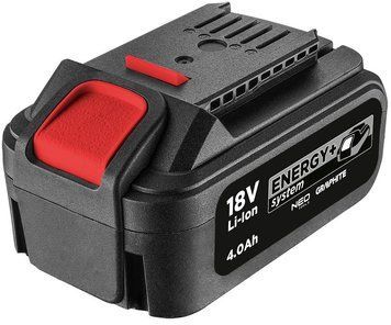 Graphite Акумулятор Energy+, 18В, 4Аг, 0.64кг (300385)
