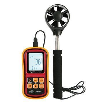 Анемометр-термометр 0,8-45 м/с, -10-45 &deg;C BENETECH GM8901X