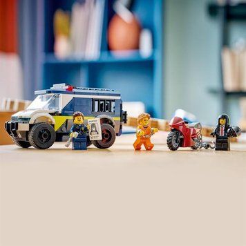Конструктор LEGO City Полицейский фургон для перевозки узников 198 Деталей (60479)