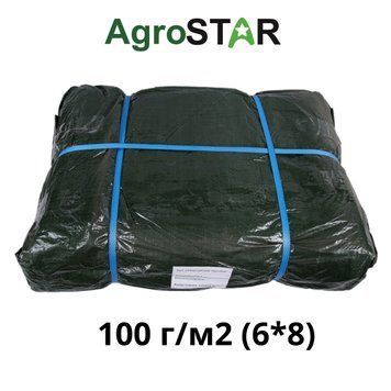 Тент універсальний"AgroStar" 100(6*8) зел