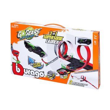 Ігровий набір серії GoGears Extreme &laquo;Надзвуковий запуск 3 в 1&raquo; (1 доріжка, 4 петлі, 1 інерц.машинка) 18-30533 фото