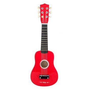 Игрушечная гитара Viga Toys красный (50691) dt_79186 фото
