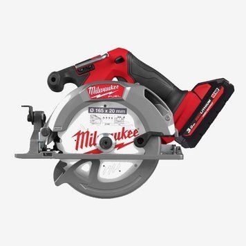 Пила ручная дисковая аккумуляторная MILWAUKEE, M18 FCCS55-0, &Oslash;165мм 4933493587 фото