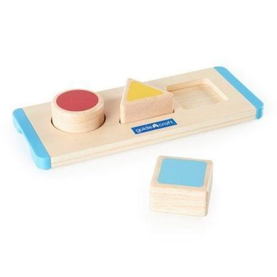 Дерев'яний сортер Guidecraft Manipulatives Прості фігури (G6743) dt_2191 фото