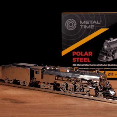 Коллекционная модель-конструктор Metal Time Polar Steel Полярный експесс механический (MT052ST) dt_94824 фото