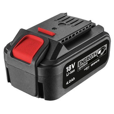 Graphite Аккумулятор Energy+, 18В, 4Ач, 0.64кг