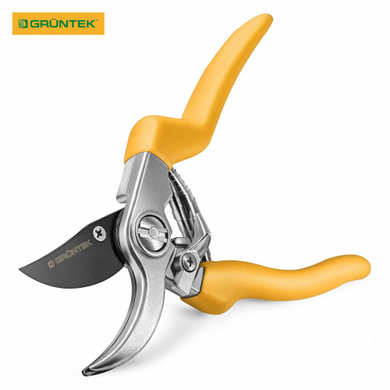 Секатор GRUNTEK Gerfalke жовтий 210 мм 295108226 фото