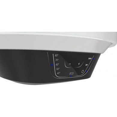 Водонагрівач електр. Ariston круглий слім PRO1 ECO 30 V SLIM 1.8K PL EU, 30л, 1,8кВт, ел. кер-ння, B, білий (386437) 3626458 фото