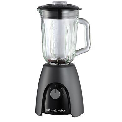 Russell Hobbs Блендер стаціонарний Desire Matte Charcoal, 650Вт, чаша-1500мл, чорний (382683) 27121-56 фото
