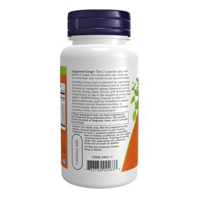 Kidney Cleanse - 90 vcaps Now Foods