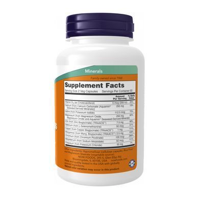Full Spectrum Mineral - 240 caps Now Foods
