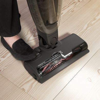 Electrolux Пылесос беспроводный, конт пыль -0.3л, автон. раб. до 45мин, вес-2.8кг, НЕРА, 2в1, турбо-щетка, BRC, 4 насадки, белый ES52CB18SH фото