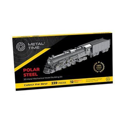 Коллекционная модель-конструктор Metal Time Polar Steel Полярный експесс механический (MT052ST) dt_94824 фото