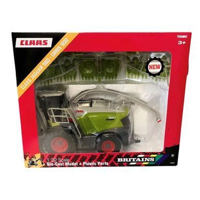 Модель Britains Комбайн кормоуборочный Claas Jaguar 980 с жаткой Orbis 900, 1:32 (43285) dt_14073 фото