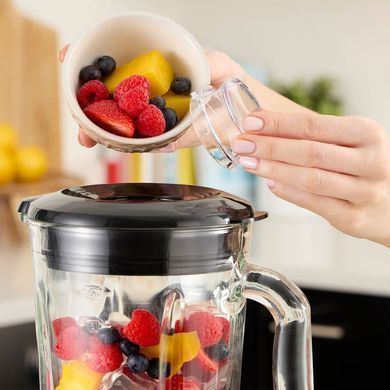 Russell Hobbs Блендер стаціонарний Desire Matte Charcoal, 650Вт, чаша-1500мл, чорний (382683) 27121-56 фото