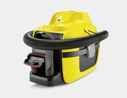 Karcher Пылесос хозяйственный WD 1 Compact Battery, 18В, 7л, 1.2м, 3.14 кг, SOLO 1.198-300.0 фото