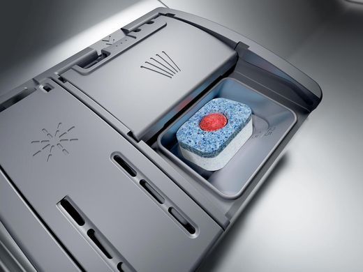 Bosch Посудомийна машина, 12компл., A+, 60см, дисплей, нержавійка (372856) SMS44DI01T фото