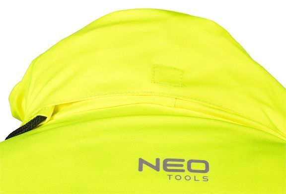Робоча куртка-бомбер NEO-TOOLS 81-712, світловідбиваюча, жовта, розмір S
