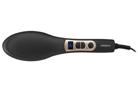 ARDESTO Щетка-выпрямитель HSB-621, 70Вт, 80-200C, дисплей, керамика, черный HSB-621 фото
