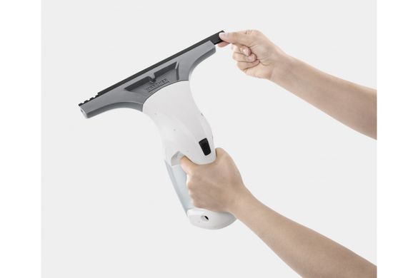 Пылесос Karcher оконный WV 1 Plus, вода -0.1л, автон. раб. до 25мин, вес-0.5кг, белый
