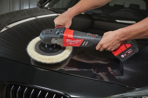 Машина полировочная угловая аккумуляторная MILWAUKEE M18 FUEL FAP180-502X 4933451550 фото