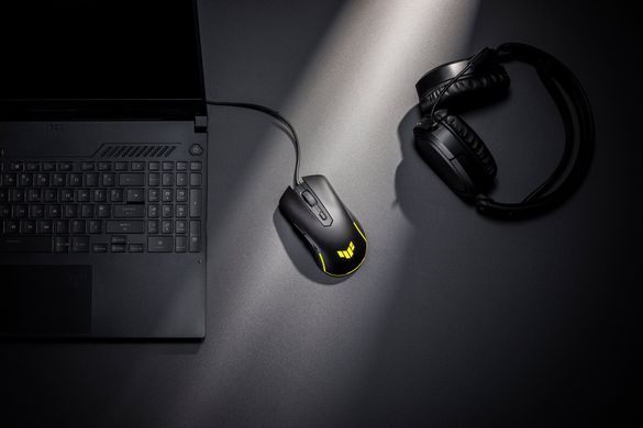 ASUS Мышь TUF GAMING M3 GEN II, RGB, USB-A, чёрный 90MP0320-BMUA00 фото