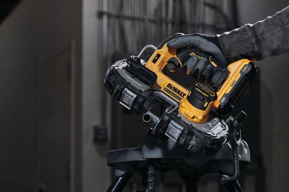 Пила ленточная бесщеточная аккумуляторная DeWALT DCS377NT DCS377NT фото