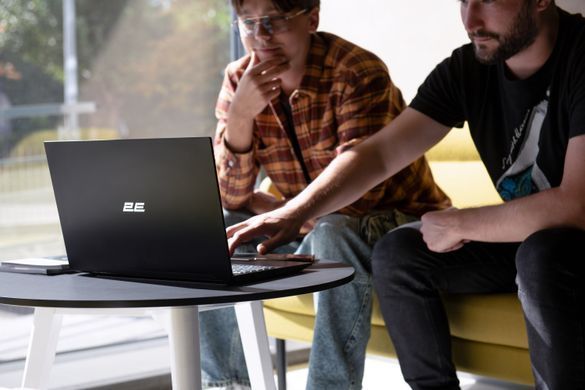 2E Ноутбук Imaginary 15.6" FHD IPS AG, Intel i3-1215U, 8GB, F256GB, UMA, DOS, Чорний (379961) NL57AU-15UA08 фото