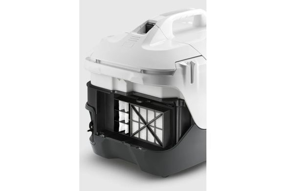 Karcher Пилосос миючий DS 6 Plus, 650Вт, вода -2 л, НЕРА, білий (374648) 1.195-252.0 фото