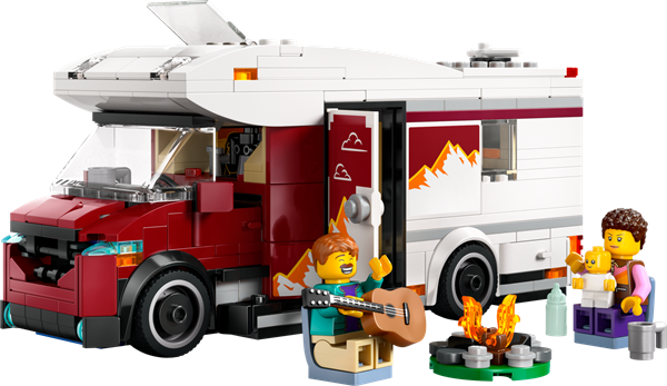 Конструктор LEGO City Приключенческий дом на колесах для отпуска 385 деталей (60454)