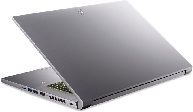 Acer Ноутбук Predator Triton Neo 16 PTN16-51 16" WQXGA, Intel U7-155H, 16GB, F1TB, NVD4060-8, Lin, серебристый NH.QSAEU.002 фото