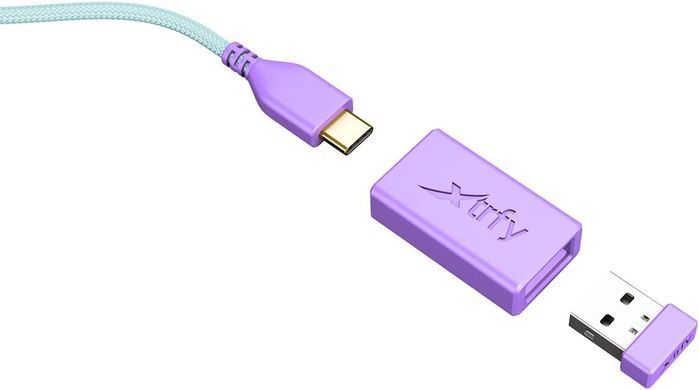 Cherry Xtrfy Мышь M8 WIRELESS Frosty Mint M8W-RGB-MINT фото