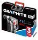 Перфоратор GRAPHITE 58G862, 1500 Вт, 3 режима, энергия удара 4.5 Дж, SDS+ 58G862