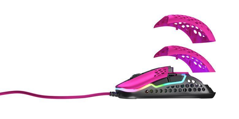 Cherry Xtrfy Миша M42 RGB USB Pink (330599) XG-M42-RGB-PINK фото