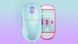 Cherry Xtrfy Мышь M8 WIRELESS Frosty Mint M8W-RGB-MINT