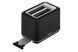 Тостер ARDESTO Elegance T-K301E 800 Вт, LED дисплей, пластик, чорний (362335) T-K301E
