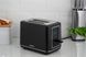 Тостер ARDESTO Elegance T-K301E 800 Вт, LED дисплей, пластик, чорний (362335) T-K301E