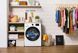 Gorenje Пральна машина фронтальна, 9кг, 1400, A+++, 54,5см, дисплей, інвертор, пара, Wi-Fi, білий (379345) WPNEI94A1SWIFI