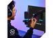 Мікрофон геймінговий HyperX DuoCast, Omni/Bi, USB-A, 2м, NGenuity, RGB, чорний (361390) 4P5E2AA