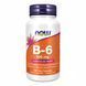 B-6 100mg, Now Foods, 100 caps Вітамін B-6 Now Foods 100 мг (100 капсул) &mdash; Для нервів