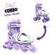 Роликові ковзани Neon Combo, розмір 34-37, фіолетовий (379198)