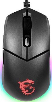 MSI Мышь Clutch GM11, RGB, USB-A, черный S12-0402020-CLA фото
