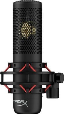 Микрофон геймерский HyperX ProCast, Bi, 3-pin XLR, no cable, з поп-фільтром, черный 699Z0AA фото