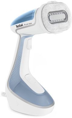 Tefal Відпарювач компактний Pure Tex , 1700Вт, 200мл, постійна пара - 30гр, керам. підошва, блакитний (356640) DT9531E0 фото